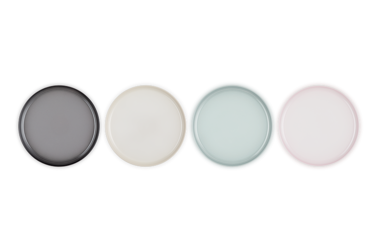 Stoneware Coupe Set of 4 Side Plates