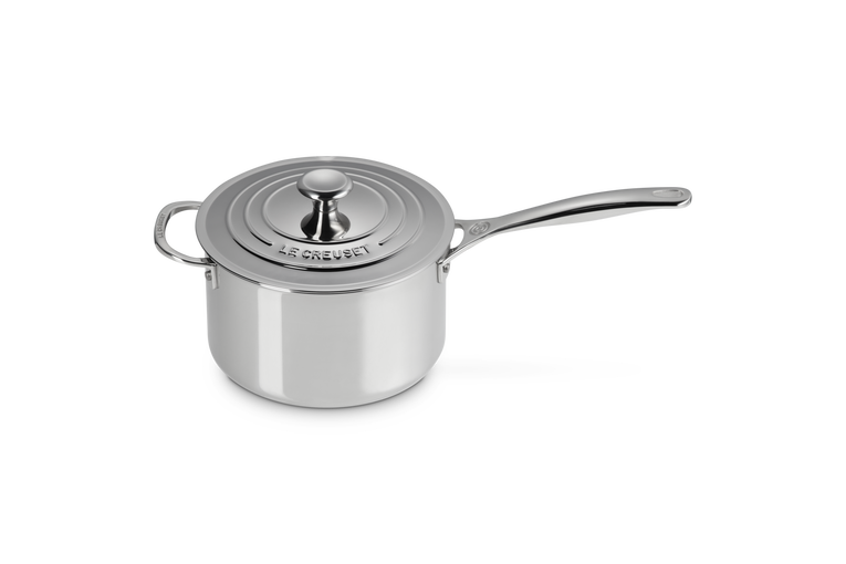 Signature 3-ply Stainless Steel 3-piece Saucepan Set