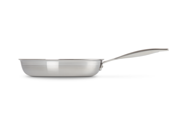 3-ply Stainless Steel Uncoated Frying Pan