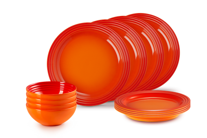 Stoneware 12-piece Dinnerware Set