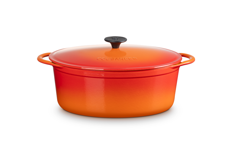 Cast Iron Cousances Oval Casserole