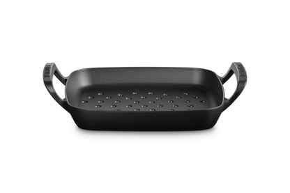 Cast Iron BBQ Outdoor Square Grilling Basket