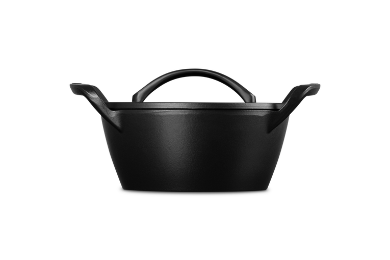 Cast Iron BBQ Outdoor Round Casserole